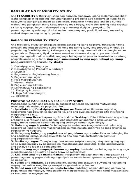 bakit kailangan magsagawa ng feasibility study|How to Conduct a Feasibility Study in the Philippines – Grit PH.